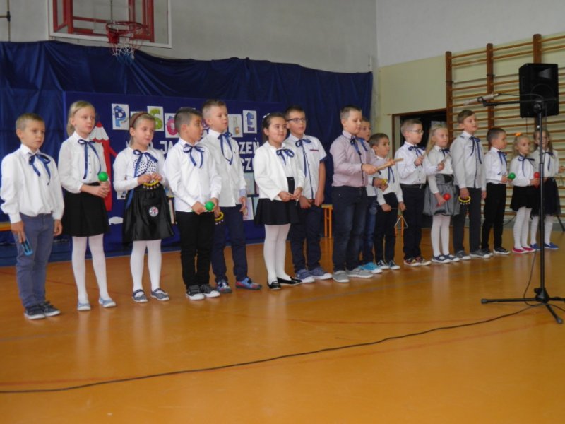 Pasowanie na ucznia klasy I.